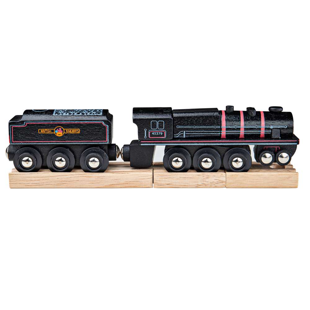 Bigjigs Rail Heritage Collection Black 5 Engine Wooden Train Accessory