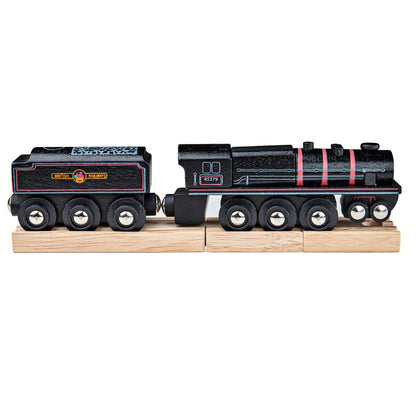 Bigjigs Rail Heritage Collection Black 5 Engine Wooden Train Accessory