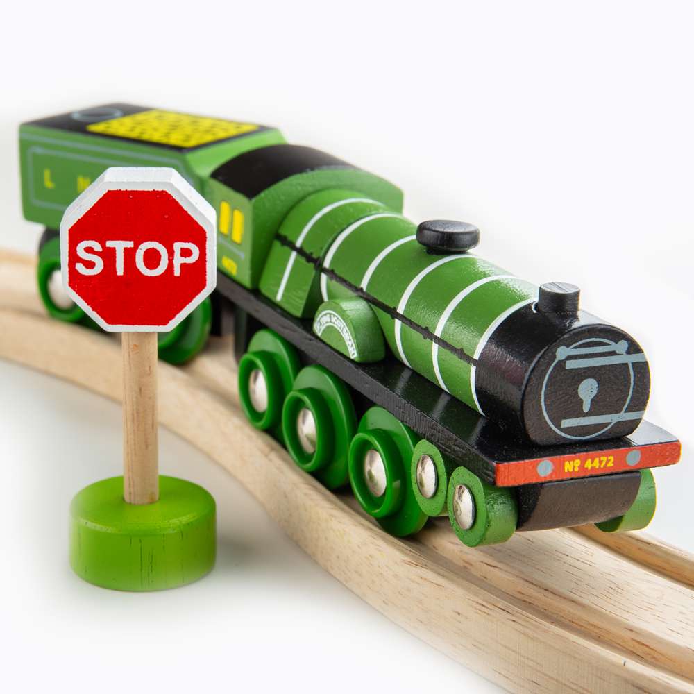 Bigjigs Rail Flying Scotsman Wooden Train Toy