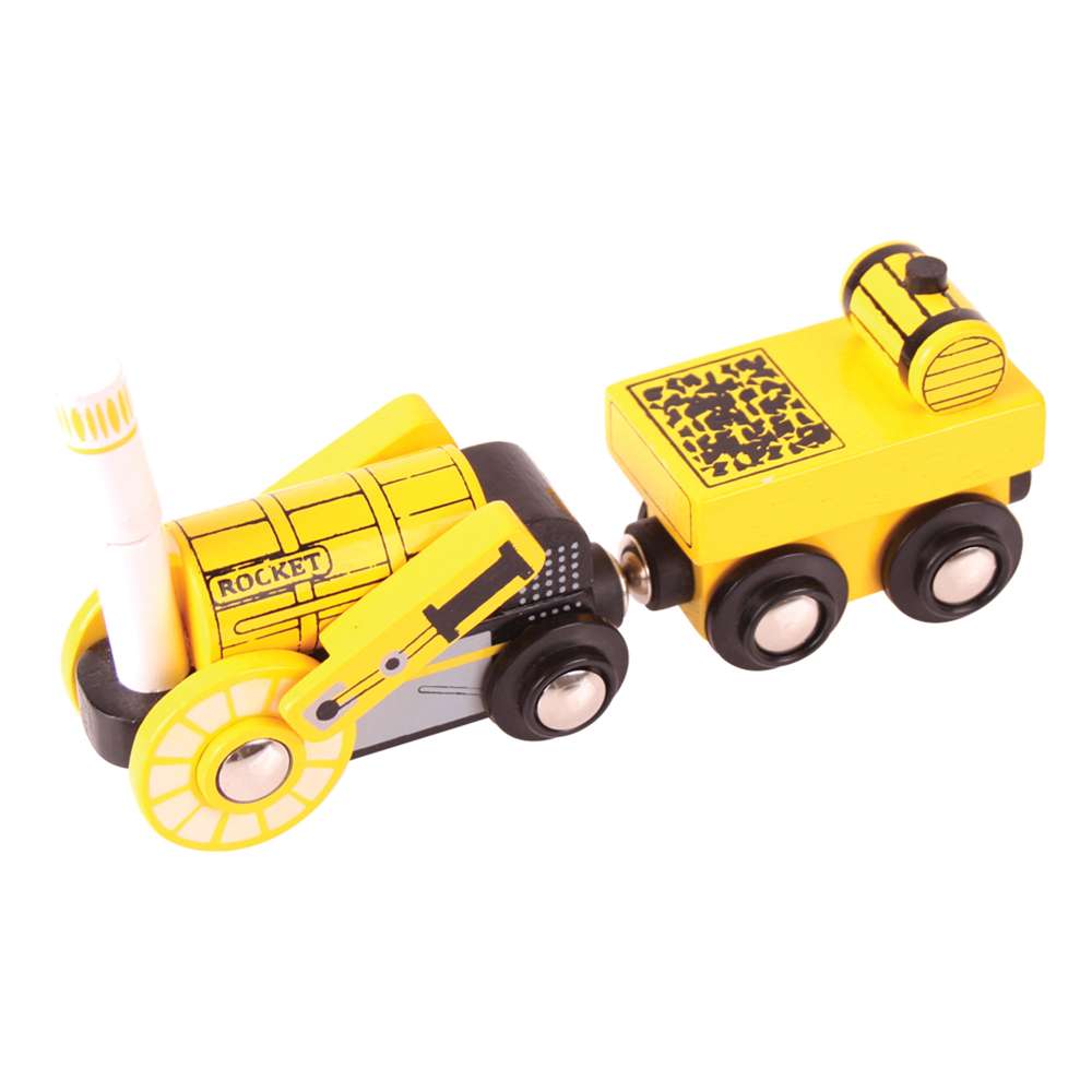 Bigjigs Rail Heritage Collection Rocket Wooden Train