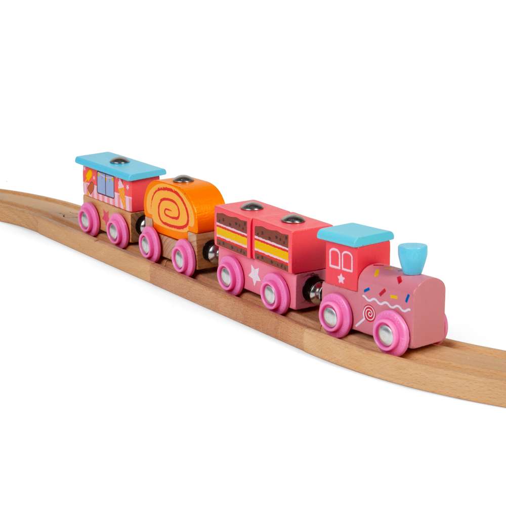 Bigjigs Rail Sweetland Express Wooden Train Toy