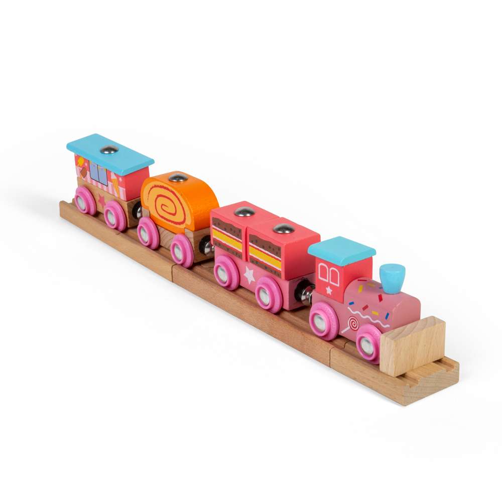Bigjigs Rail Sweetland Express Wooden Train Toy