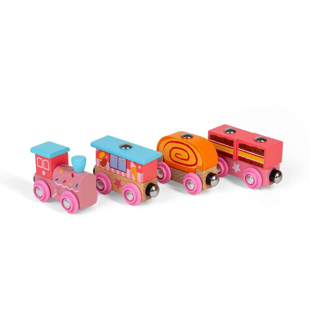 Bigjigs Rail Sweetland Express Wooden Train Toy