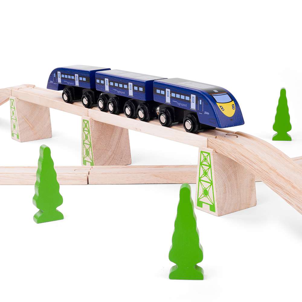 Bigjigs Rail High Speed 1 Wooden Train Toy