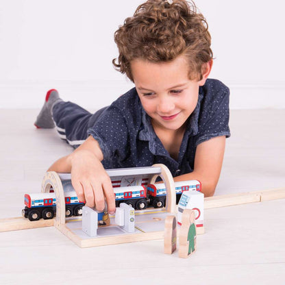Bigjigs Rail Underground Wooden Toy Train
