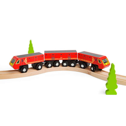 Bigjigs Rail Postal Wooden Train