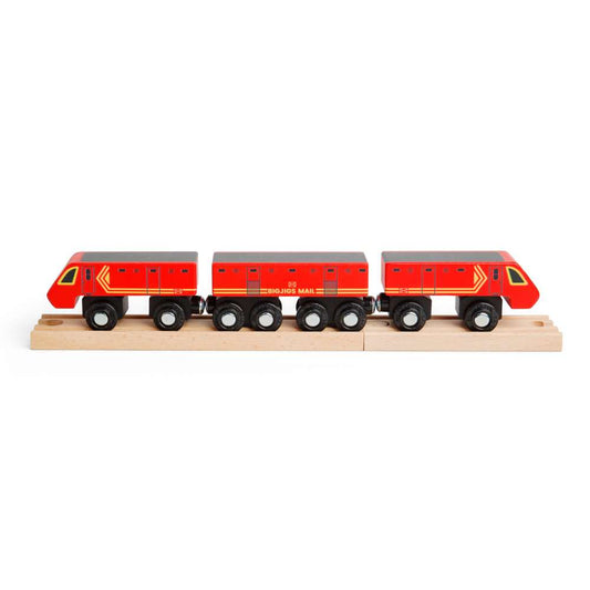 Bigjigs Rail Postal Wooden Train