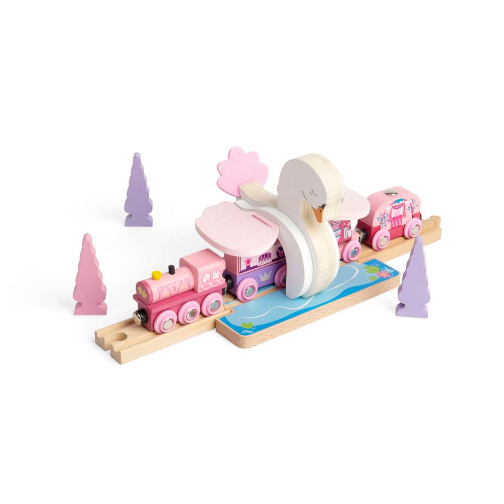 Bigjigs Rail Swan Tunnel Wooden Train Accessory
