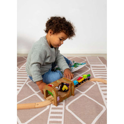 Bigjigs Rail Monster Tunnel Wooden Train Accessory