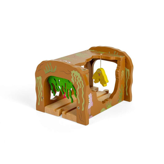 Bigjigs Rail Monster Tunnel Wooden Train Accessory