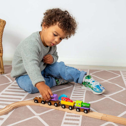 Bigjigs Rail Monster Train Wooden Train Toy