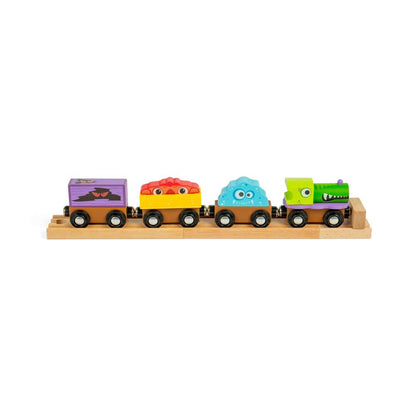 Bigjigs Rail Monster Train Wooden Train Toy