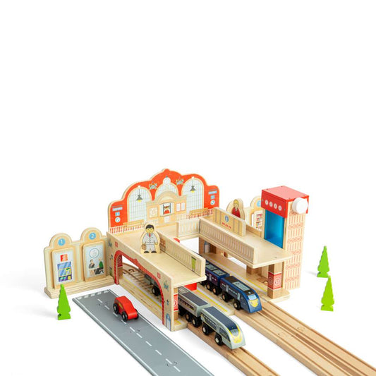 Bigjigs Rail Grand Central Station Wooden Train Accessory