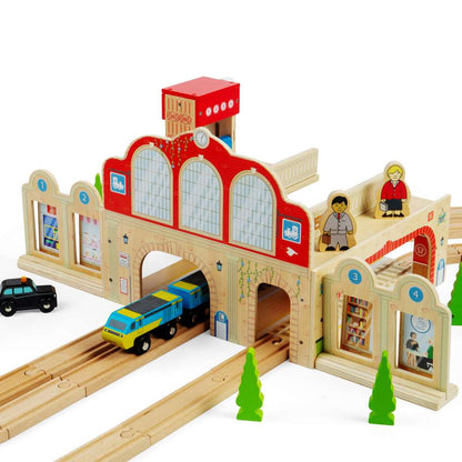 Bigjigs Rail Grand Central Station Wooden Train Accessory