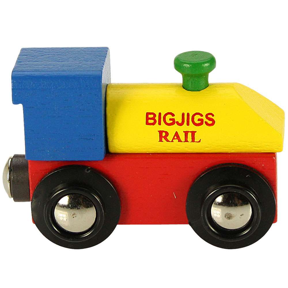Bigjigs Rail Name Engine Wooden Train Carriage