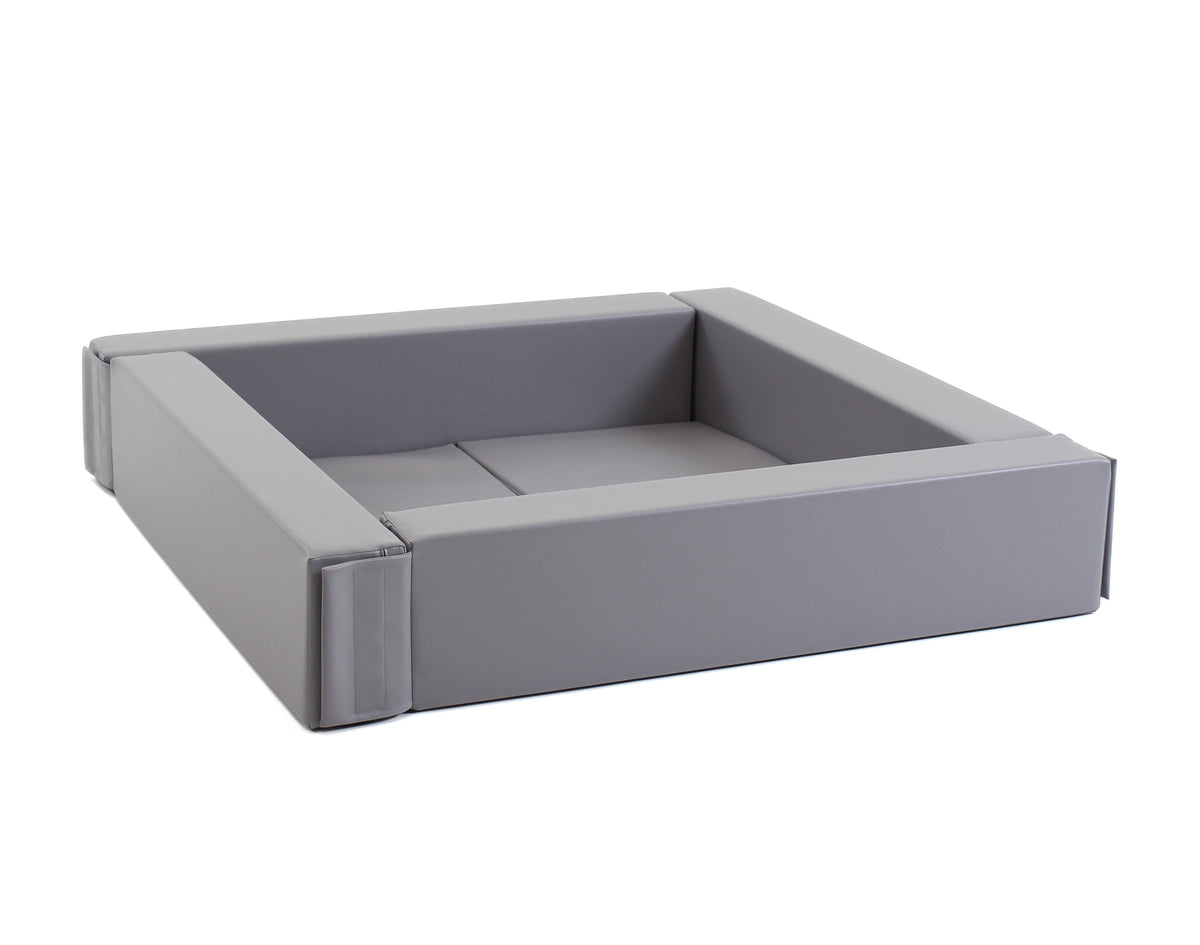 Soft Play Kingdom Square Ball Pit Grey