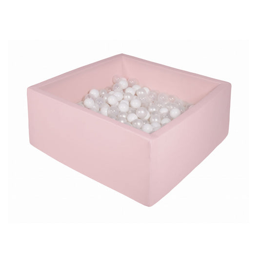 Soft Play Kingdom Cotton Square Ball Pit Pink