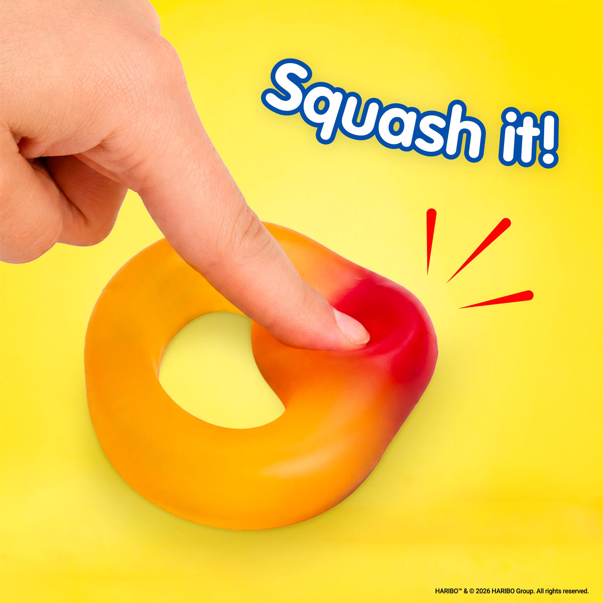 HARIBO Friendship Ring Squishy Stress Ball Toy