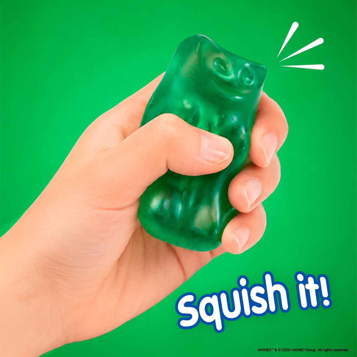 HARIBO Goldbear Squishy Toy Stress Ball