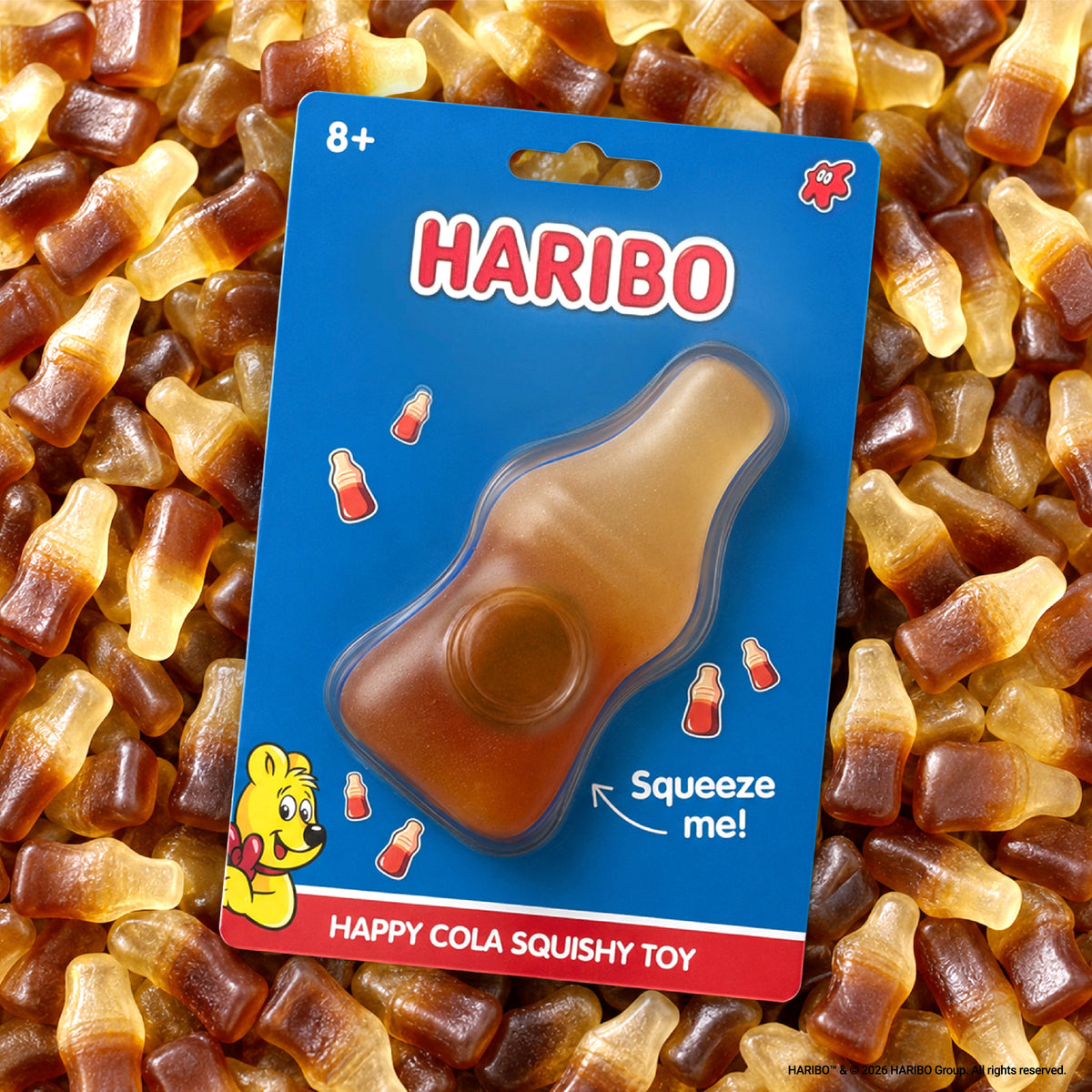 HARIBO Happy Cola Squishy Toy