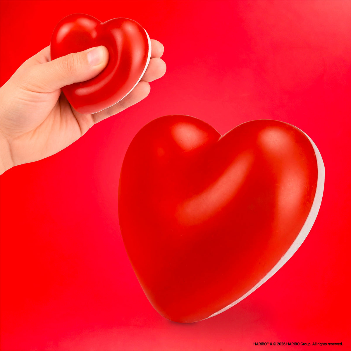 HARIBO Love Heart Squishy Toy