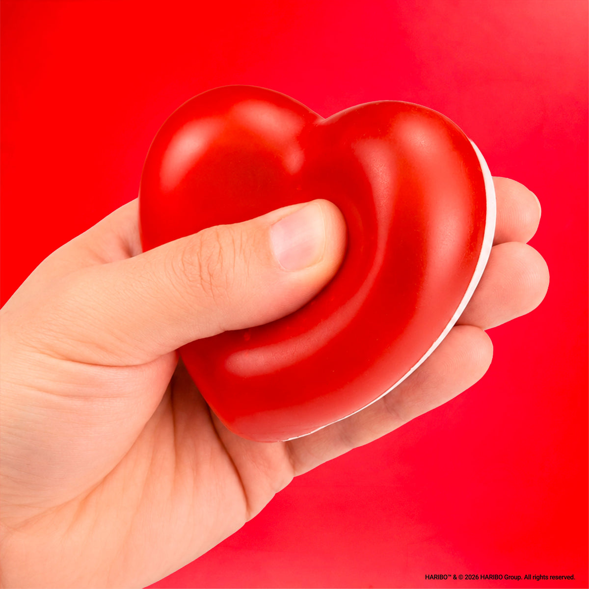 HARIBO Love Heart Squishy Toy