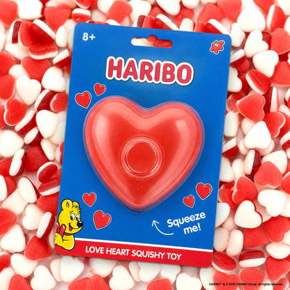 HARIBO Love Heart Squishy Toy