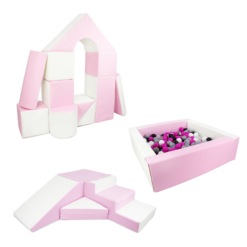 Soft Play Kingdom Ultimate Soft Play Bundle Pastel Pink