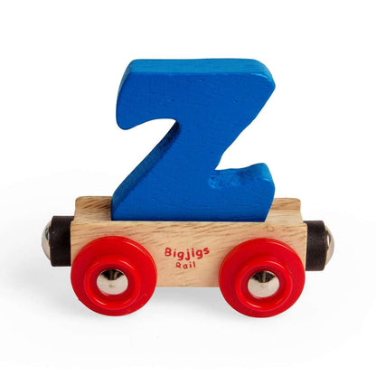 Bigjigs Rail Name Letter Z Wooden Train Accessory