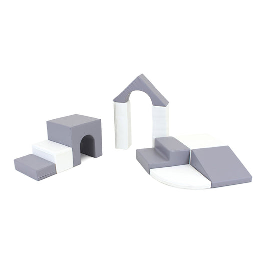 Soft Play Kingdom Playground Bundle Grey White