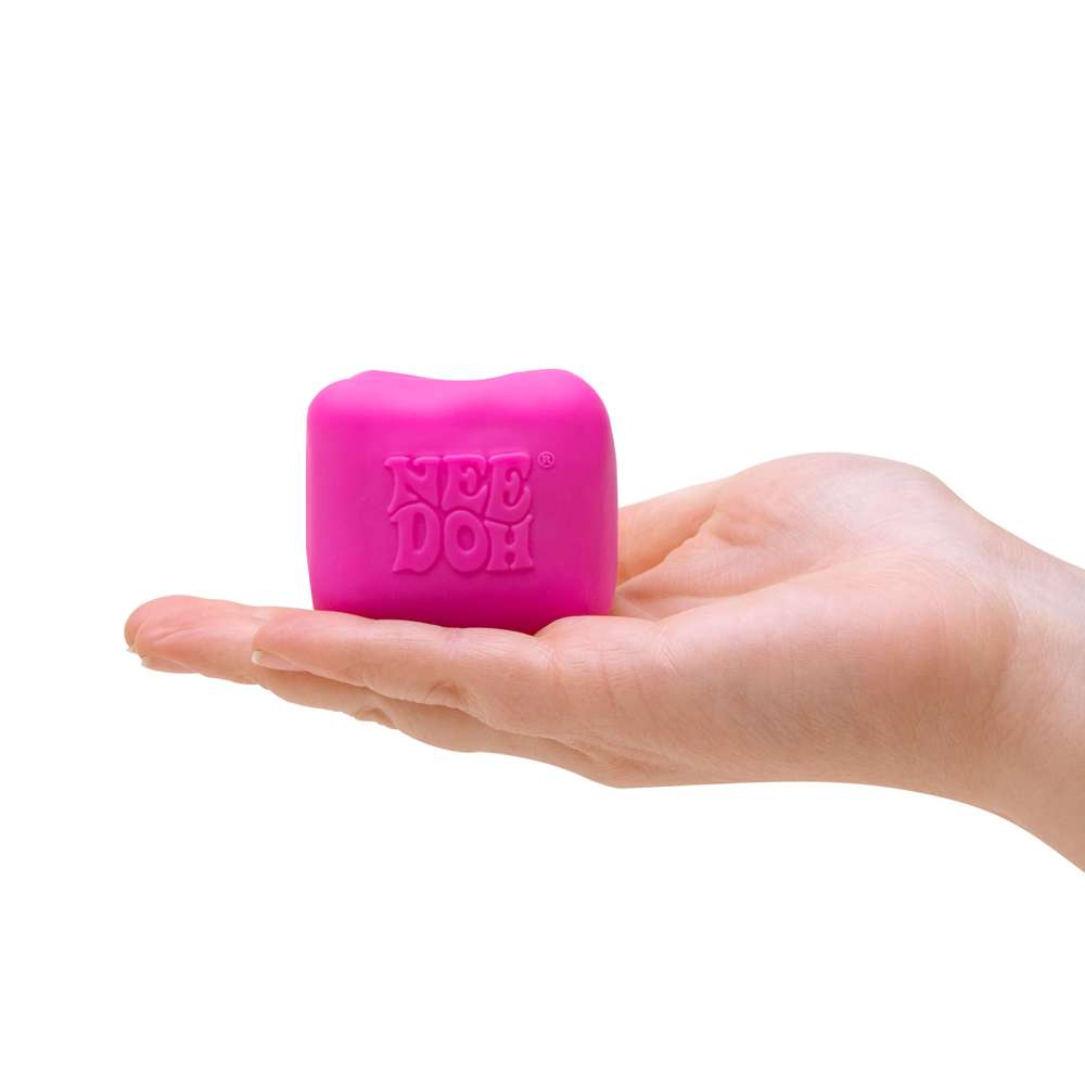 NeeDoh Color Change Cube Groovy Squishy Fidget Toy