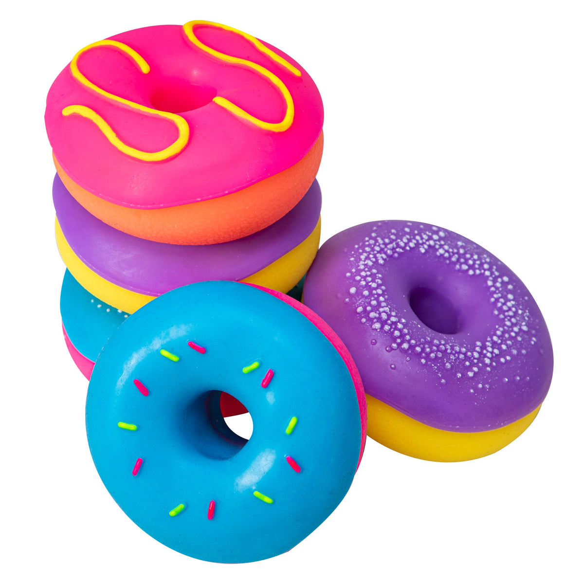 NeeDoh Donut Classic Groovy Squishy Fidget Toy