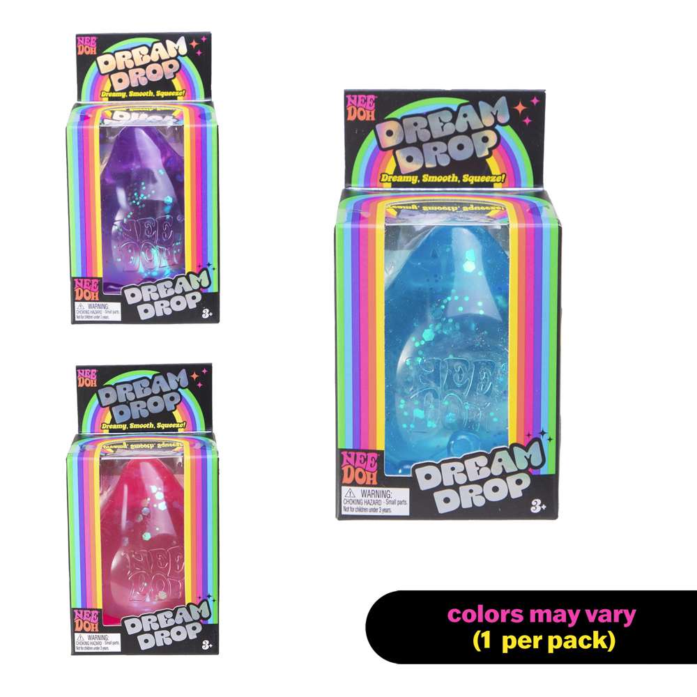 NeeDoh Dream Drop Raindrop Squishy Fidget Toy