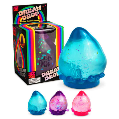 NeeDoh Dream Drop Raindrop Squishy Fidget Toy
