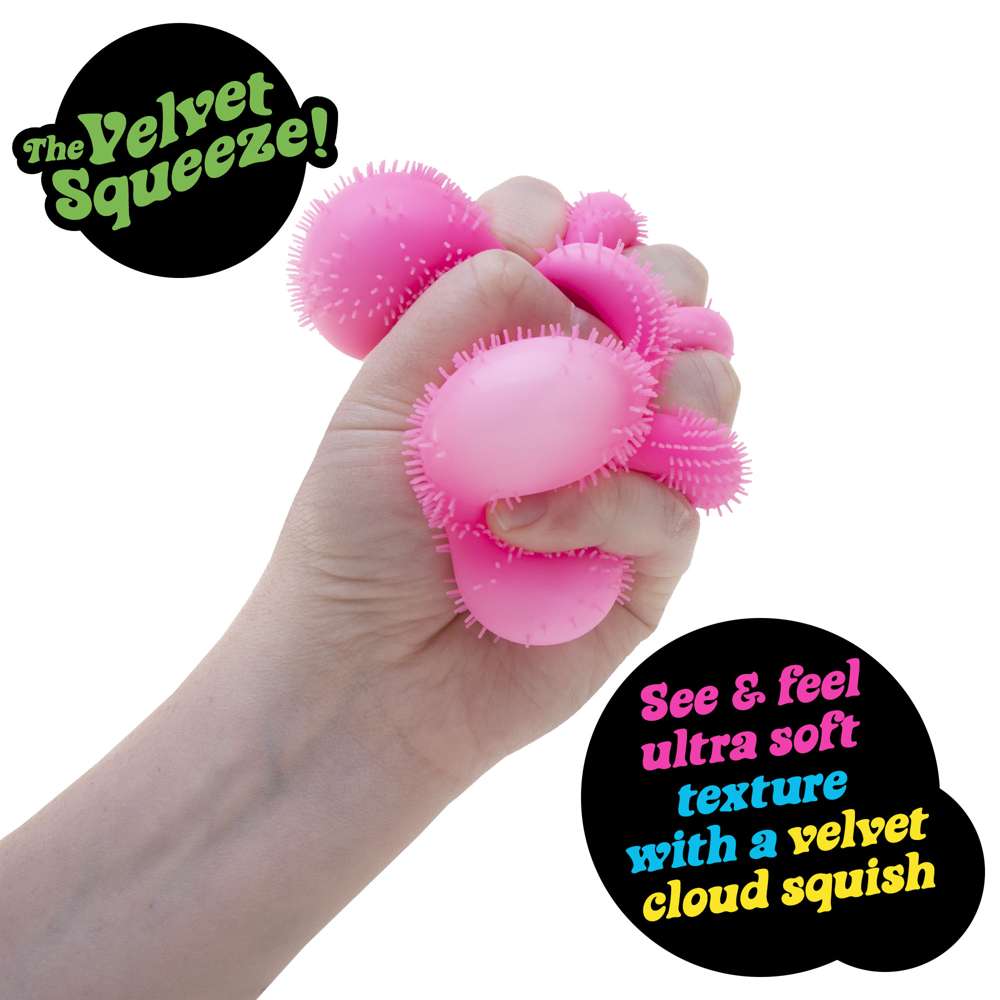 NeeDoh Fuzz Ball Flower Power Sensory Fidget Toy