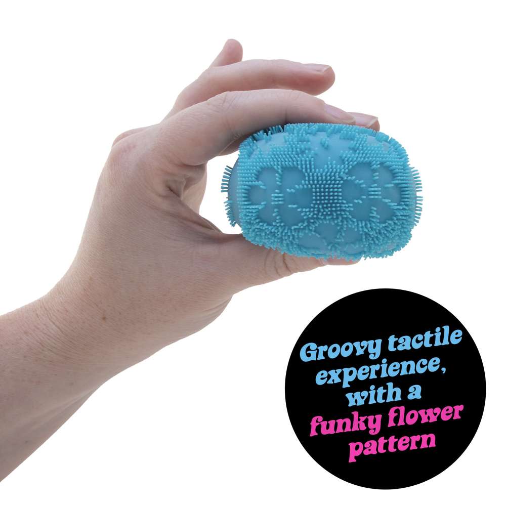 NeeDoh Fuzz Ball Flower Power Sensory Fidget Toy