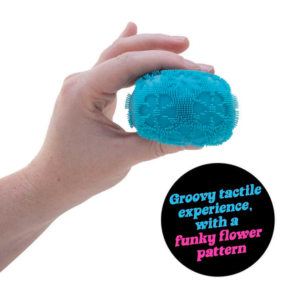 NeeDoh Fuzz Ball Flower Power Sensory Fidget Toy