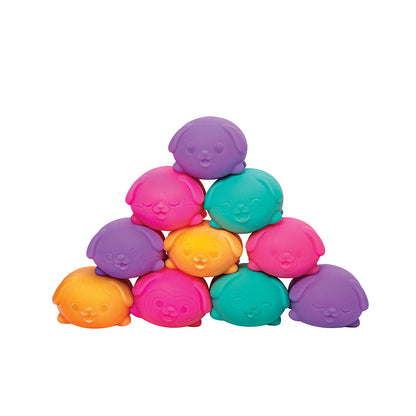 NeeDoh Teenie Funky Pups Mini Dog Squishy 3-Pack