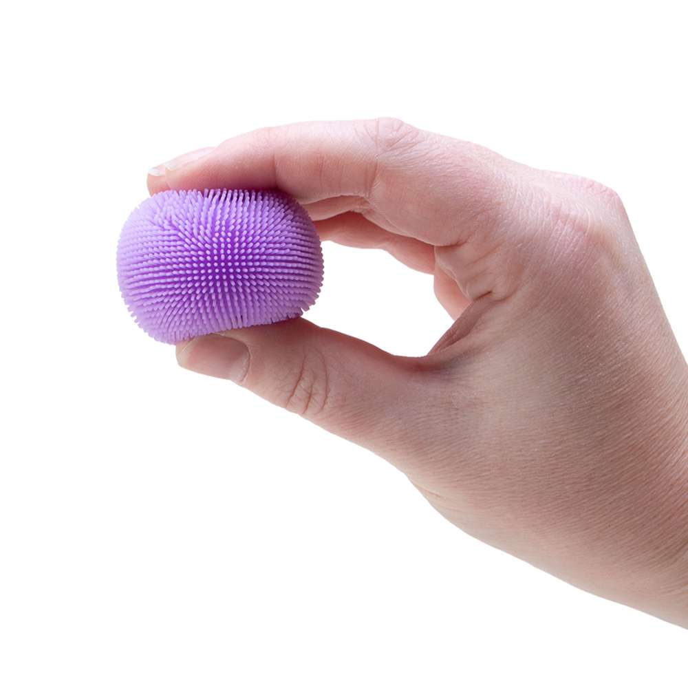 NeeDoh Teenie Fuzzball Velvet Squeeze Groovy Squishy Fidget Toy 3 Pack