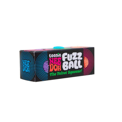 NeeDoh Teenie Fuzzball Velvet Squeeze Groovy Squishy Fidget Toy 3 Pack