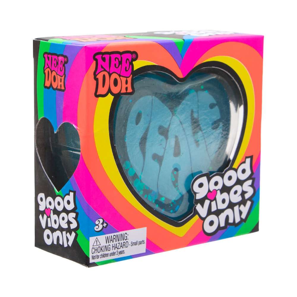 NeeDoh Good Vibes Only Heart Fidget Toy