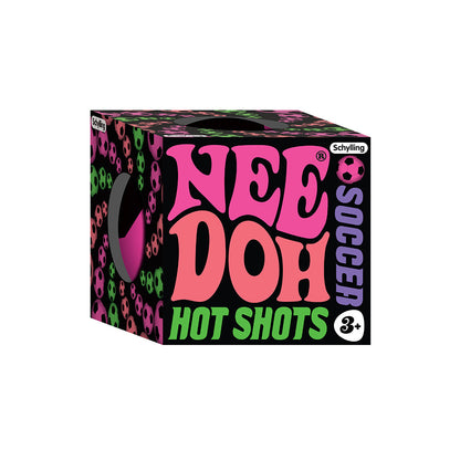NeeDoh Hot Shots Football Classic Groovy Fidget Toy