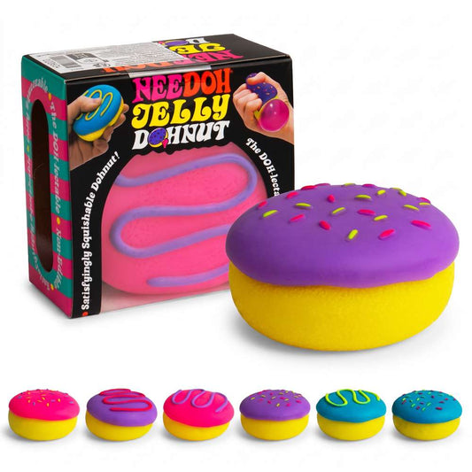 NeeDoh Dohnut Jelly Squeeze Squishy Fidget Toy