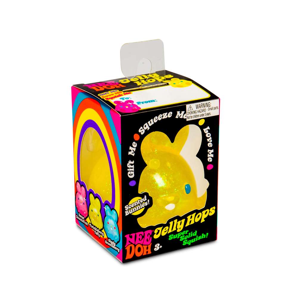 NeeDoh Jelly Hops Bunny Scented Groovy Squishy Fidget Toy