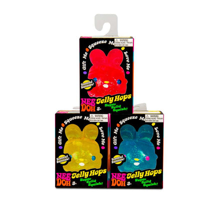 NeeDoh Jelly Hops Bunny Scented Groovy Squishy Fidget Toy