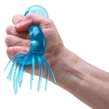 NeeDoh Jelly-Squish Super Solid Squish Jellyfish Fidget Toy