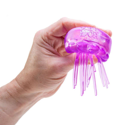NeeDoh Jelly-Squish Super Solid Squish Jellyfish Fidget Toy