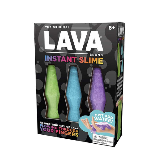 NeeDoh Lava Instant Slime Lamp Shaped Fidget Toy 3 Pack