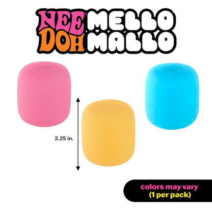 NeeDoh Mello Mallo Marshmallow Groovy Squishy Fidget Toy