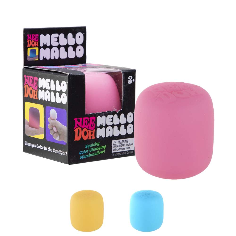 NeeDoh Mello Mallo Marshmallow Groovy Squishy Fidget Toy